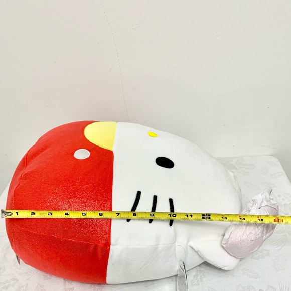 Hello Kitty Squishmallow 20” NEW Red White - Picture 6 of 6